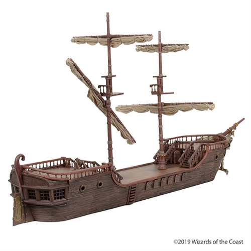 DnD - The Falling Star Sailing Ship - Icons of the Realms DnD Terrain